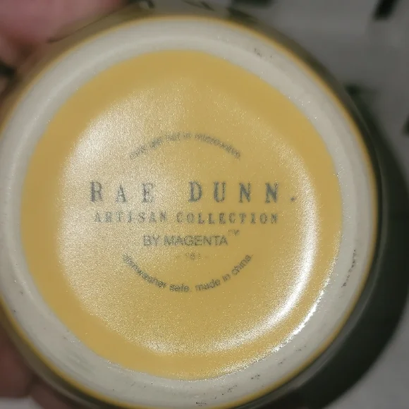 Rae Dunn Yellow Speckled measuring Cups - Picture 2 of 4